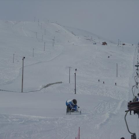 Skíðasvæðið á Dalvík 3. mars 2008