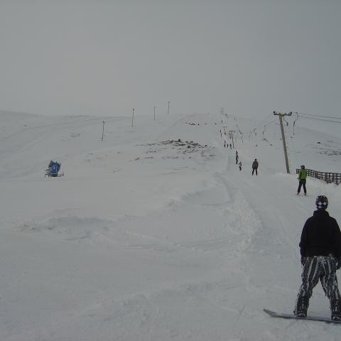 Skíðasvæðið á Dalvík 3. mars 2008