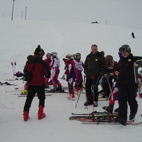 Skíðasvæðið á Dalvík 9. mars 2008, Jónsmót.