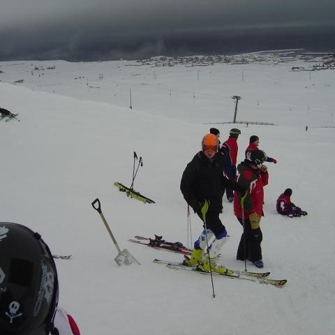 Skíðasvæðið á Dalvík 9. mars 2008, Jónsmót.