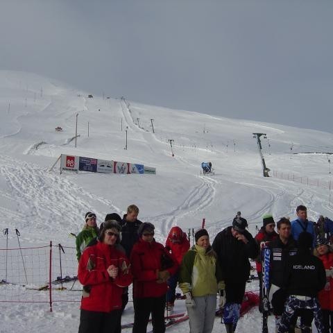 Skíðasvæðið á Dalvík 9. mars 2008, Jónsmót.