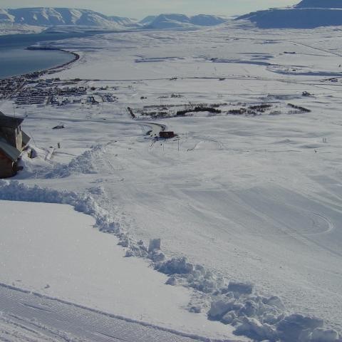 Skíðasvæðið 16 mars 2008