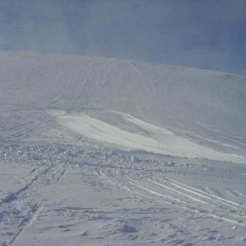 Brúnin á Böggvisstaðafjalli.