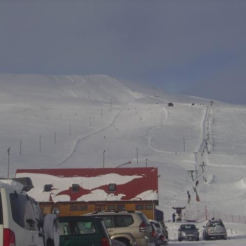 Skíðasvæðið á Dalvík 28. mars 2010