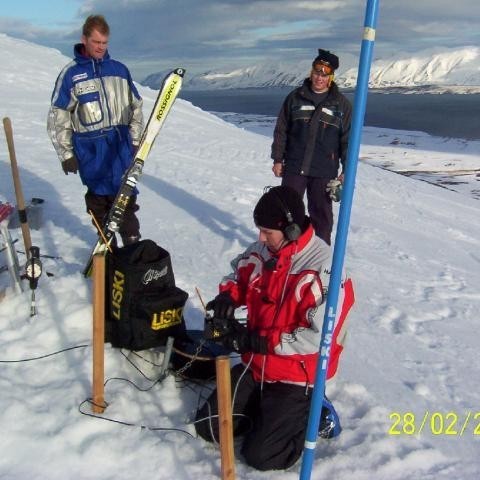 Jói Tryggva, Óskar ræsir og Björn Þór.