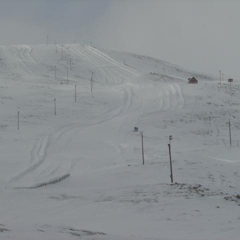 Böggvisstaðafjall í dag 23 mars.